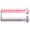 Коллекторная группа с расходомерами 12х3/4 AQUALINK