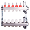 Коллекторная группа с расходомерами 5х3/4 AQUALINK